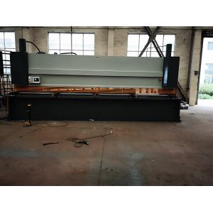 Metal Plate Hydraulic Hand Shearing Machine 3 Meter Semi Automatic