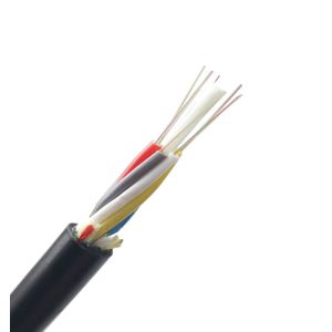 Aerial G.652D SM 48 Core Single Mode Fiber Optic Cable / ADSS Optical Fibre
