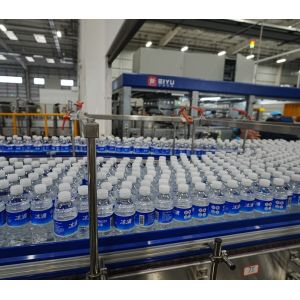 Stainless Steel Dynamic Accumulation Conveyor For 42,000 BPH Bottled Water