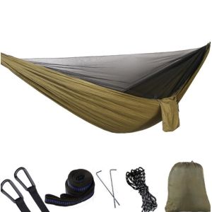 880lbs Portable Camping Hammock , Lightweight Camping Hammock With Net