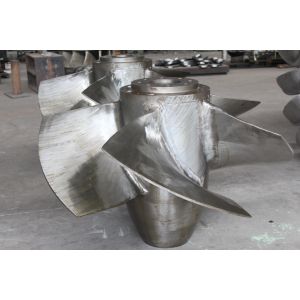 Francis Runner Blade Angle Hydroelectric Turbine For And Inlet Pressure Of 10