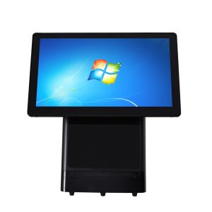 Metal ABS Plastic 15.6-Inch Capacitive Touch Screen POS Terminal for Fast Food
