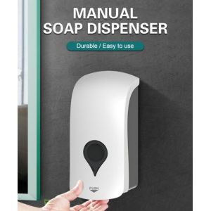 1000ml Wall-mounted Manual soap dispenser Disinfecting soap dispenser