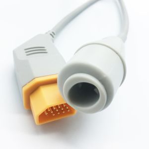 No Sterile Blood Pressure Cable Nihon Kohden 14 Pin To Edward IBP Adaptor