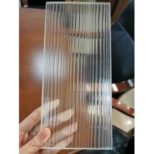 3D Patterned Fused Cubicles SGCC Shower Enclosure Glass