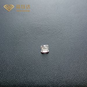1.01Ct Asscher Cut Lab Grown Diamond D Color VS VVS Clarity IGI Certified HPHT