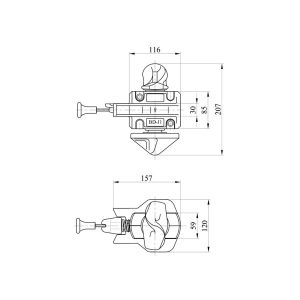 High Precision Stainless Steel Shipping Container Moving Parts