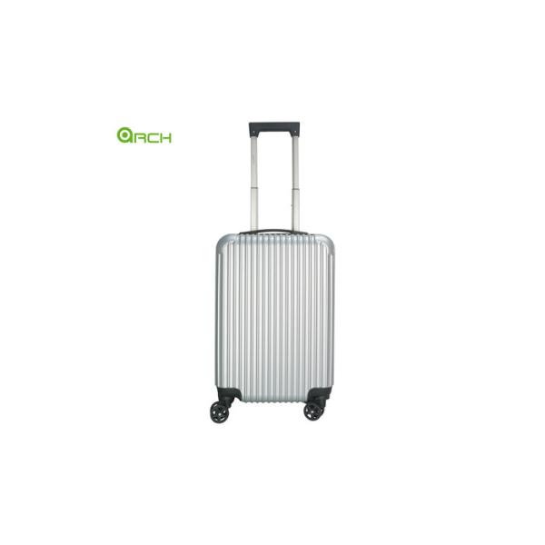 Quality ABS Cabin Trolley Travel Carry On Luggage Bag 20 Inch With Double Zip wholesale