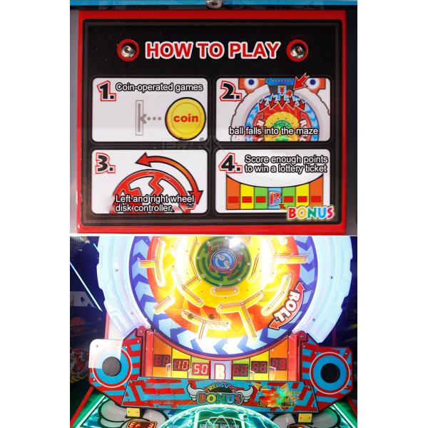 240W Labyrinth Explorer Lottery Redemption Machine Coin Operated