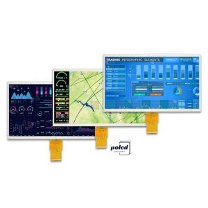 China Polcd EK79001 Raspberry Pi 10 Inch Touch Screen 1024X600 Industrial Touch Screen on sale