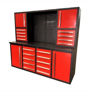 Cheap Lab Furniture Adjustable Workbench with Store and Powder Coat Steel Finish from Shandong for sale