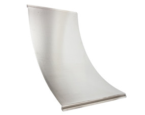 Sugar Filter Welded Wedge Wire Screen , Wedge Wire Filter 25% Opening Area