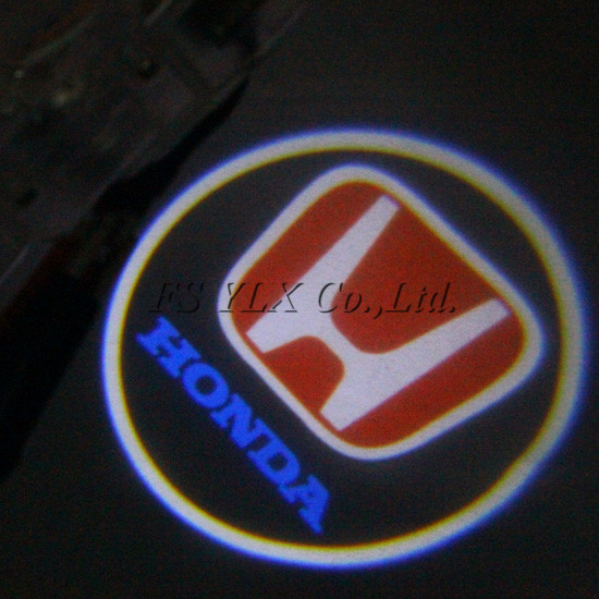 Car LED Logo Ghost Shadow light LED Door Welcome courtesy light for Honda Accord Crosstour