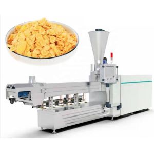 China Big Capacity Breakfast Cereal Production Line Double Screw on sale