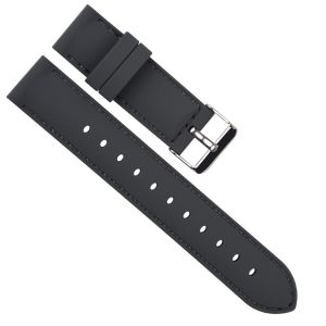 Thread Watch Strap Replacement Silicone Rubber Watch Band With Special Pattern