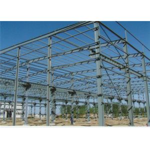 Quick Assembled Prefab Steel Warehouse With Hot Dip Galvanized Frame