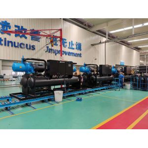 380V R134A Refrigerant Flooded Water Cooled Screw Chiller