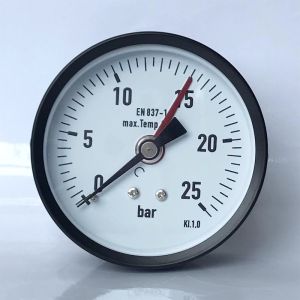 Phosphor Bronze Utility Pressure Gauge 80mm Manometer 25 Bar High Pressure Gauge