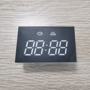 Custom Design Low Cost Ultra White 4 Digit LED Clock Display For Oven Timer