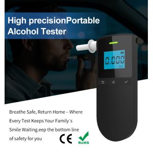 Portable Digital Breathalyzer Alcohol Tester Gas Analyzers Product Category