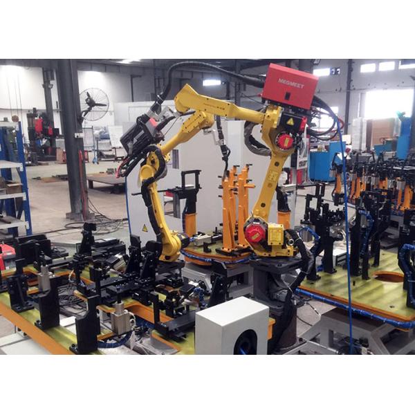 Frame Welding Robots Used In Manufacturing , Industrial Automation And Robotics