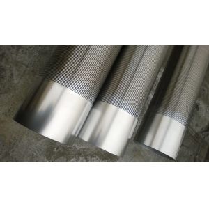 Cheap Galvanizing Wedge Wire Screen with Customized Slot Opening 25-400 Micron for sale