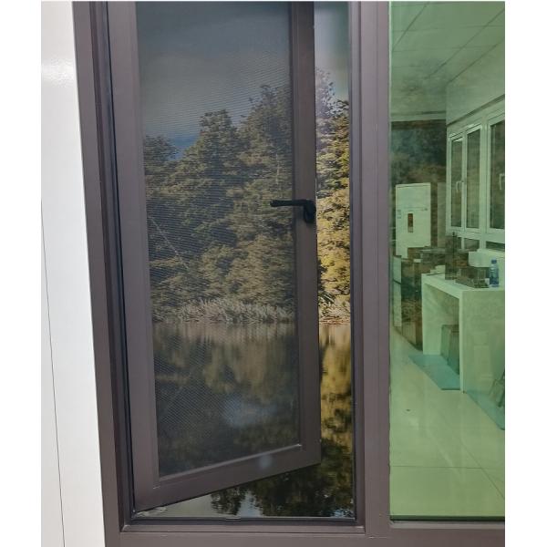 Quality Modern Aluminum Casement Window with 10-Year Warranty Customized Size and Multi-point Locking System wholesale