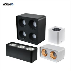 Rohs Surface Mounted LED Downlights , Bridgluxe Square 8w Led Downlight