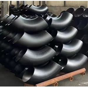 Butt Welding Pipe Fittings Nickel Alloy Steel Long Radius Bend 90D Elbow A234