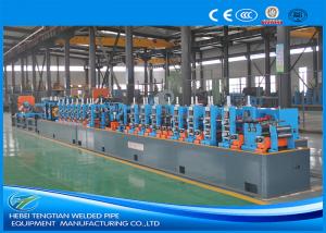 China Custom Size Pipe Making Machine , Stainless Steel Tube Mill For L Shape Pipe on sale