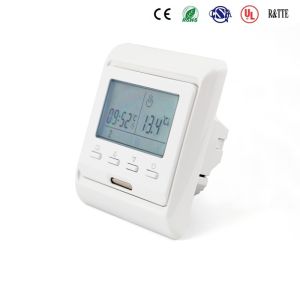 Wireless 7 Day Programmable Room Thermostat Digital Temperature Control Water