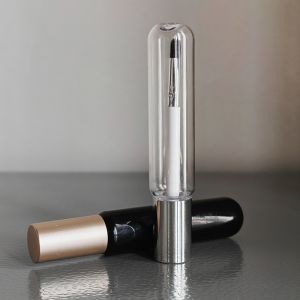 11ml 14ml Concealer Lip Gloss White Plastic Empty Tube with Fine Brush for Blush