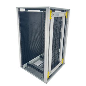 Conductive PCB Magazine Rack With Gear Track Adjustable Static Safety