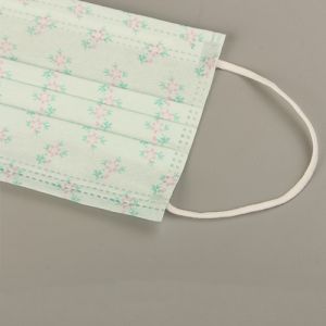 Adult Protective Meltblown Disposable Flat Mask 3 Layer Dustproof N95 CE