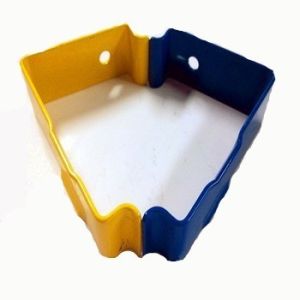C057 Reusable Anodized Metal Spring Snap Crate Clips V Shaped