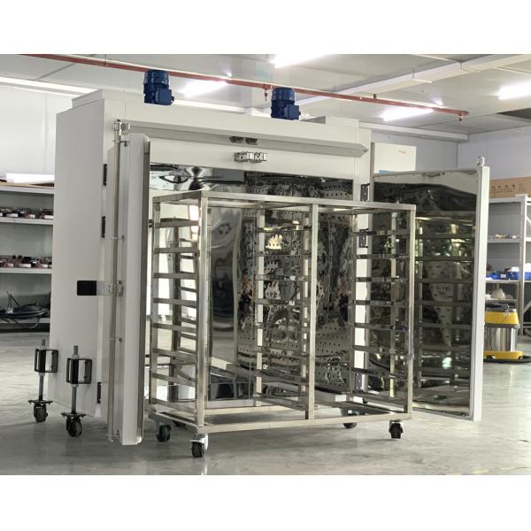Quality LIYI Powder Coating  Hot Air Circulation Drying Oven  Double Door  10 Layers Cart wholesale