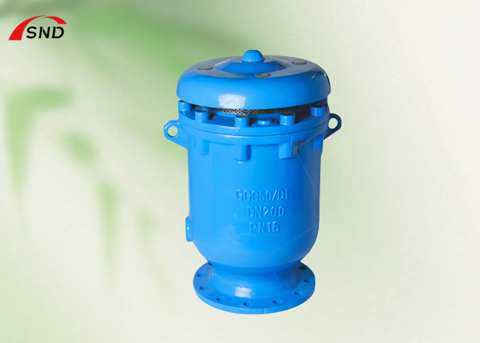 GGG50 Composite Exhaust Valve Ductile Iron For Fluid Pipeline Systems