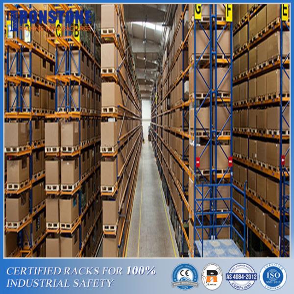 Quality ODM & OEM Supported Very Narrow Aisle Pallet Racking System for Large Quantity Product wholesale