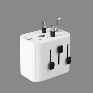 All In One Portable Universal Travel Adapter International Wall Charger AC