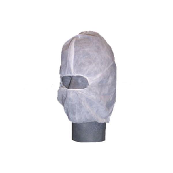 Protective Disposable Head Cap Round / Rubble Flat Elastic Environmental