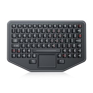 Ip68 Waterproof Ruggedized Silicone Industrial Keyboard For Harsh Environments