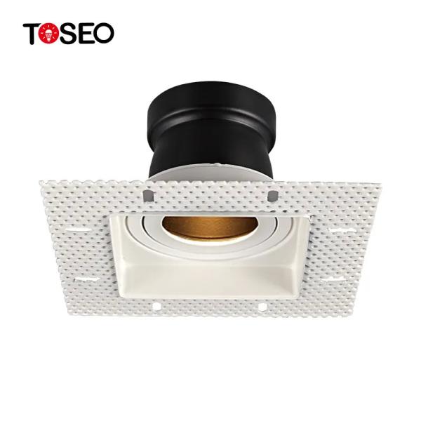 Quality Customized GU10 Trimless Downlight Fixture Modern Bedroom Recessed Ceiling Light wholesale