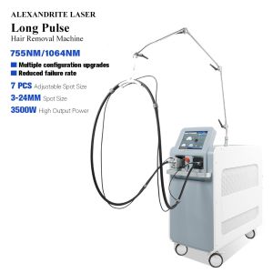 New Upgraded Alexandrite Nd Yag Laser For Hair Removal Skin Rejuvenation