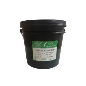 Dark Green Color UV Solder Mask Ink For Screen Printing And Roll Printing