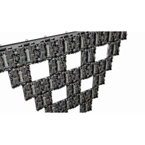 P3.91 Indoor LED Panel Display / IP43 LED Video Wall LED Screen 500x500mm