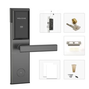 35cm-55cm Keyless Hotel Door Locks Beep Alarm