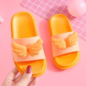 Cheap Flat Heel PVC Little Boy Girl Slides Slippers EUR26 for sale