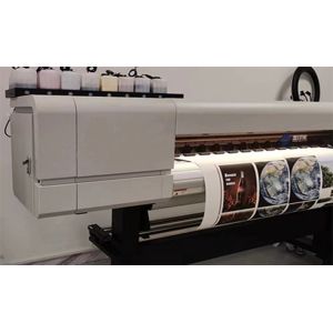 High Efficiency Eco Solvent Ink Printers 1062 MM Water Based Heat Transfer