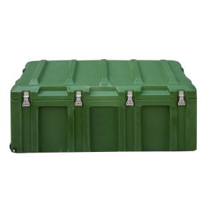 Rolling Plastic Rotomolded Tool Box 1100mm For Camera Drone Gun