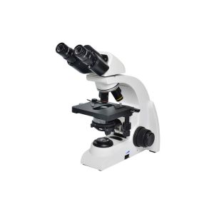 6V 20W Laboratory Biological Microscope 40-1000X Magnification White Black